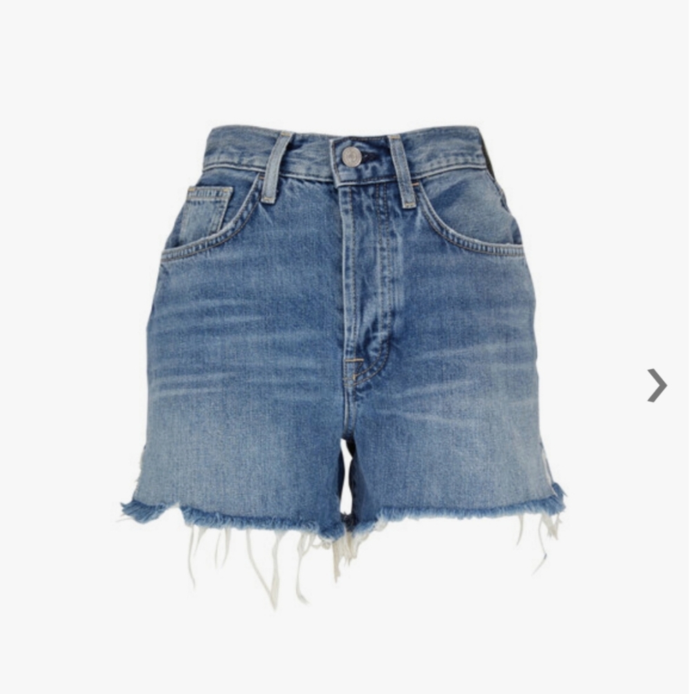 7 For All Mankind Light Blue Jean Shorts